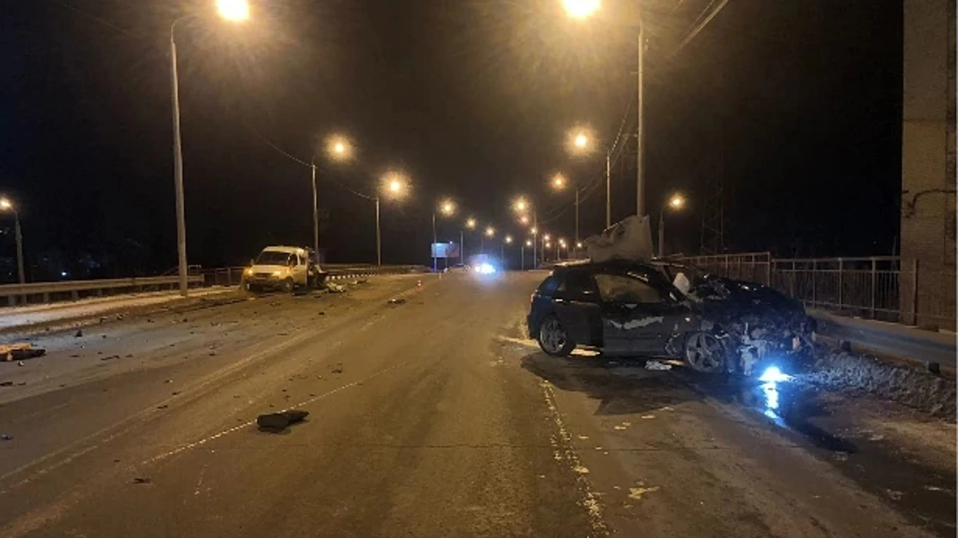 В Томске водитель иномарки без прав насмерть сбил дорожного рабочего, второй в больнице