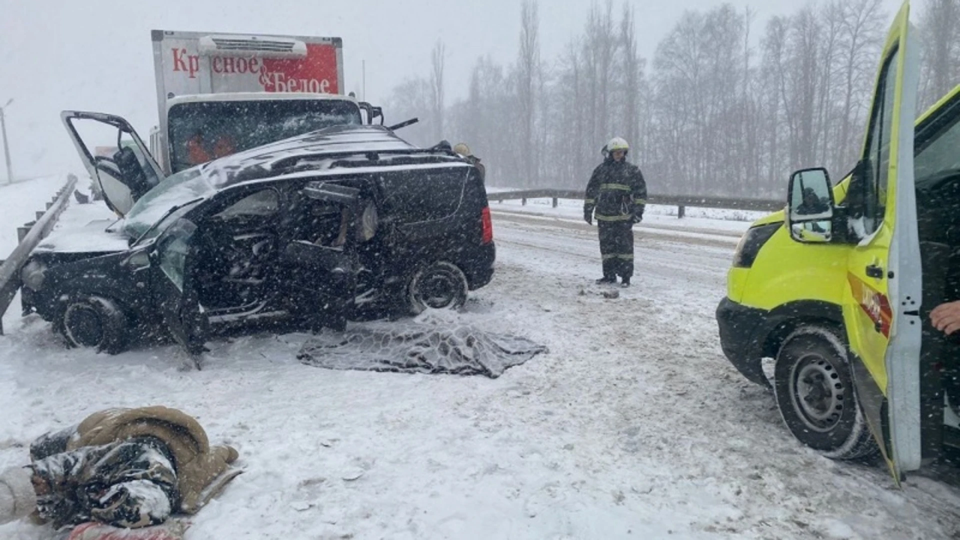 Семья погибла в страшной аварии на трассе под Липецком