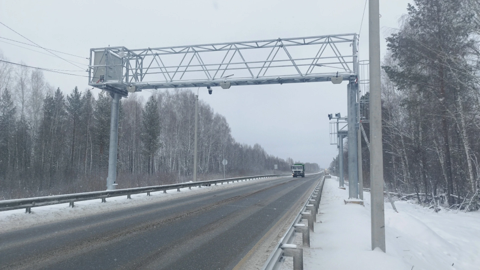 Новый пункт весогабаритного контроля на трассе Томск ‑ Мариинск запустят в тестовом режиме с 1 декабря