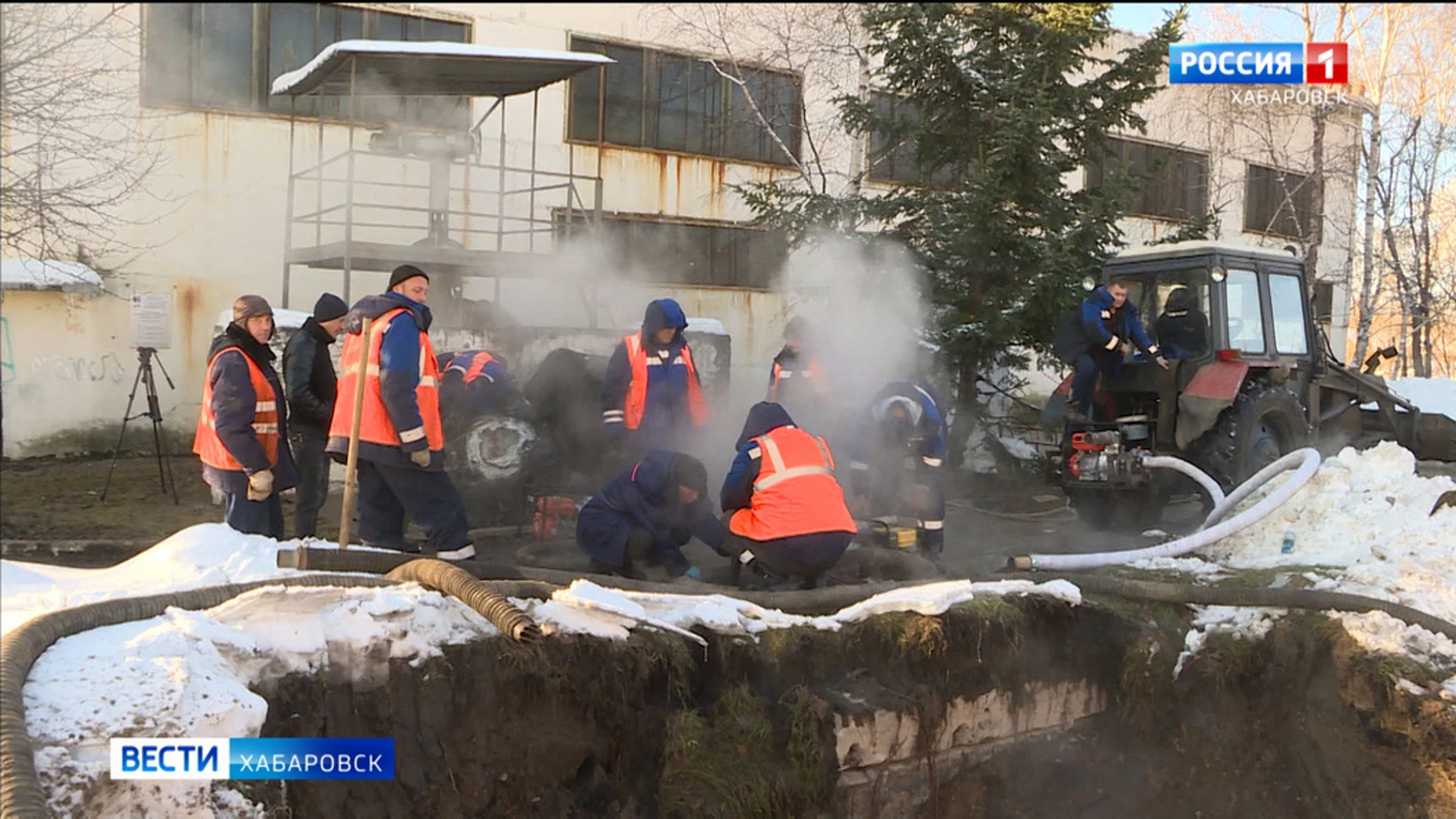 Около 150 домов в центре Хабаровска остались без горячей воды и отопления