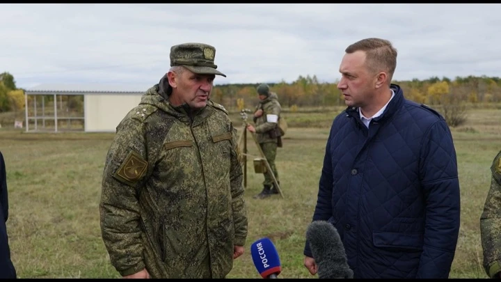 Вести. Саратов Мобилизованные граждане приступили к военной подготовке