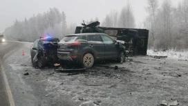 В массовом ДТП с Джелли погибли водители ГАЗа и Ауди на трассе под Липецком