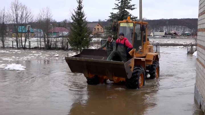 News at 20:00 In Bashkiria evacuate residents from flooded territories