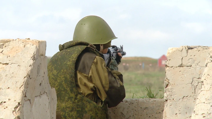 Вести. Волгоград На войсковых полигонах Волгоградской области идет подготовка мобилизованных