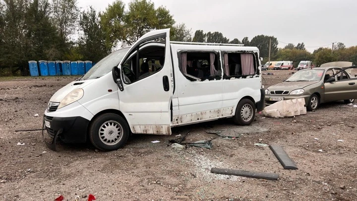 ЧП Место гибели 23 человек в Запорожье сняли на видео