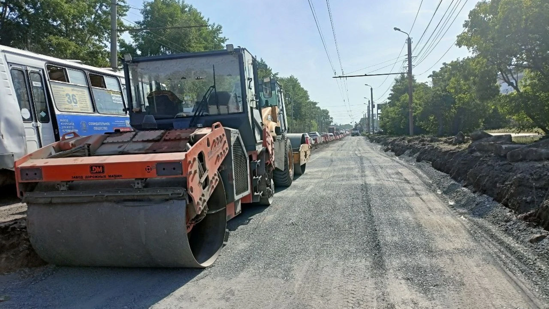 Более 1 млн квадратных метров дорог отремонтировали в Челябинске