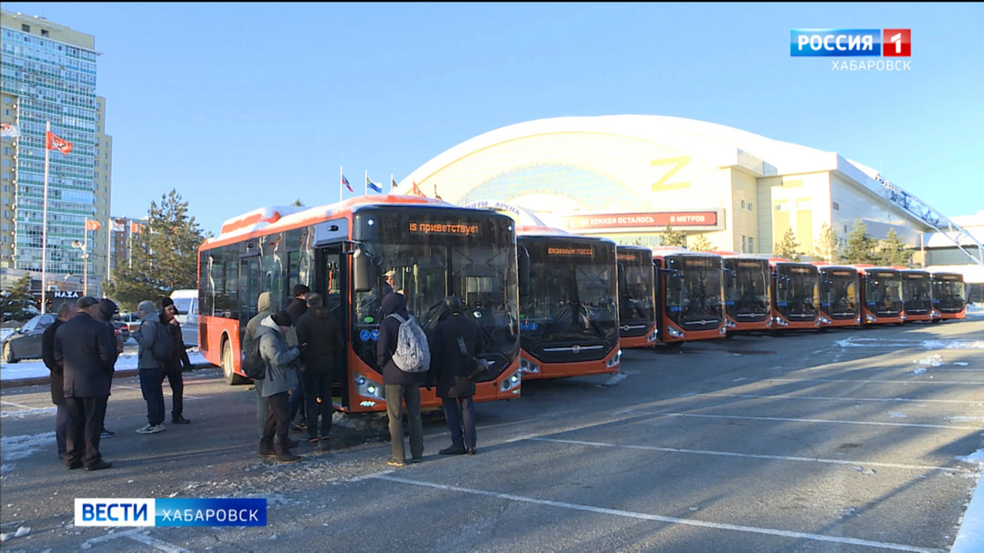 Оранжевые "иностранцы": парк общественного транспорта Хабаровска пополнили новые автобусы