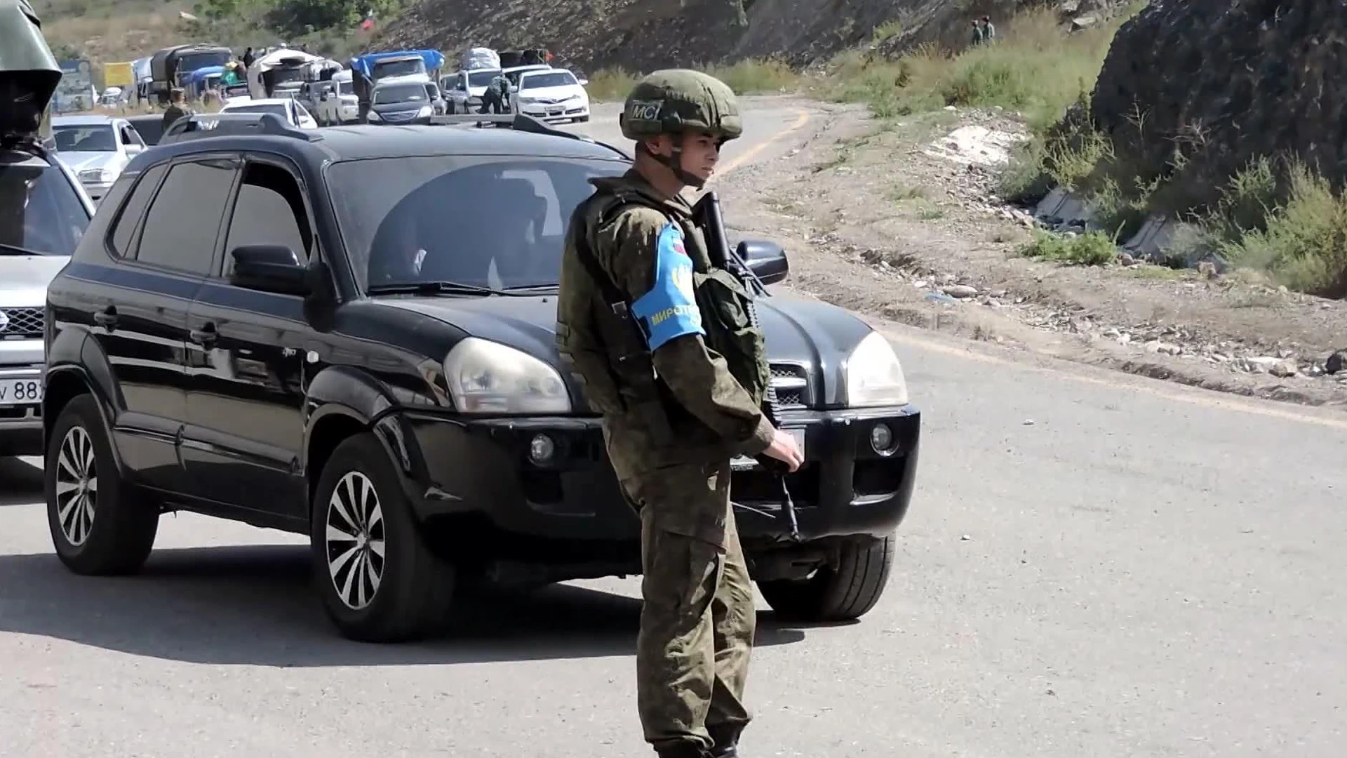 Завершена ротация личного состава миротворцев в Карабахе