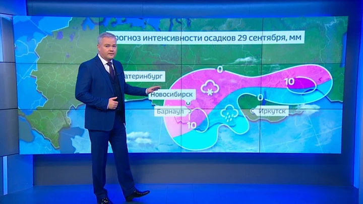 Погода 24 В Европейской части России пройдет первый снег