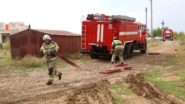 Вести. Волгоград В Волгограде потушили условный ландшафтный пожар