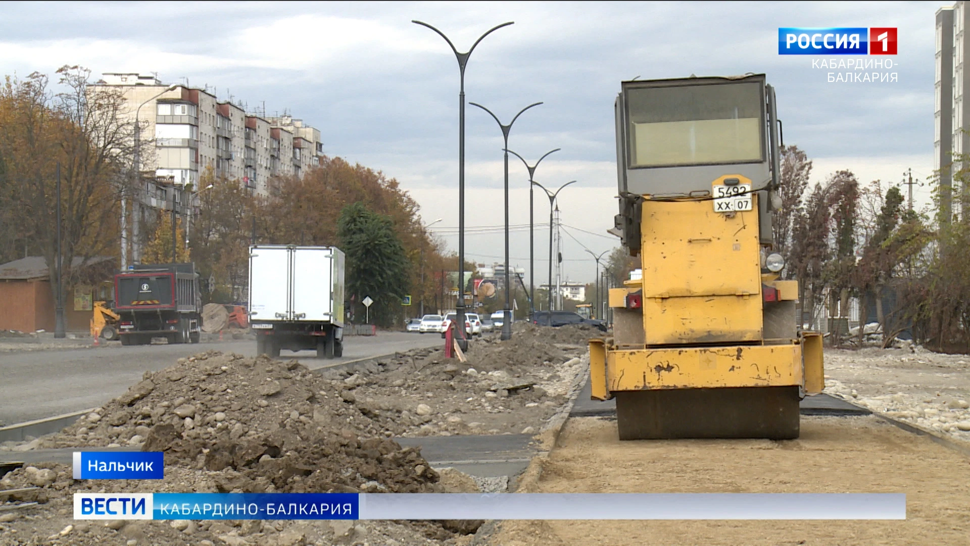 В Нальчике завершается капитальный ремонт ул. Осетинской