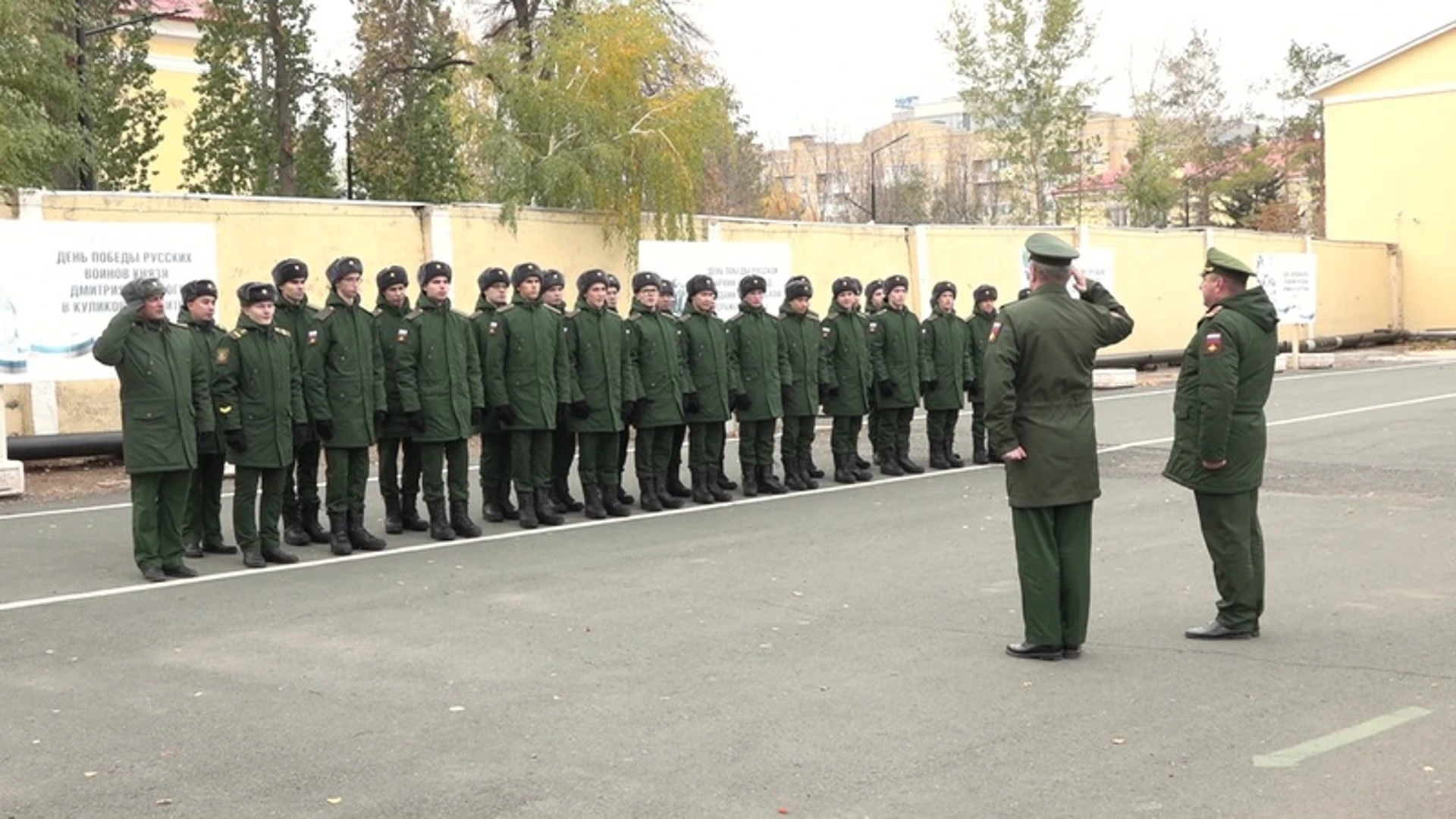 В Оренбуржье продолжается осенний призыв