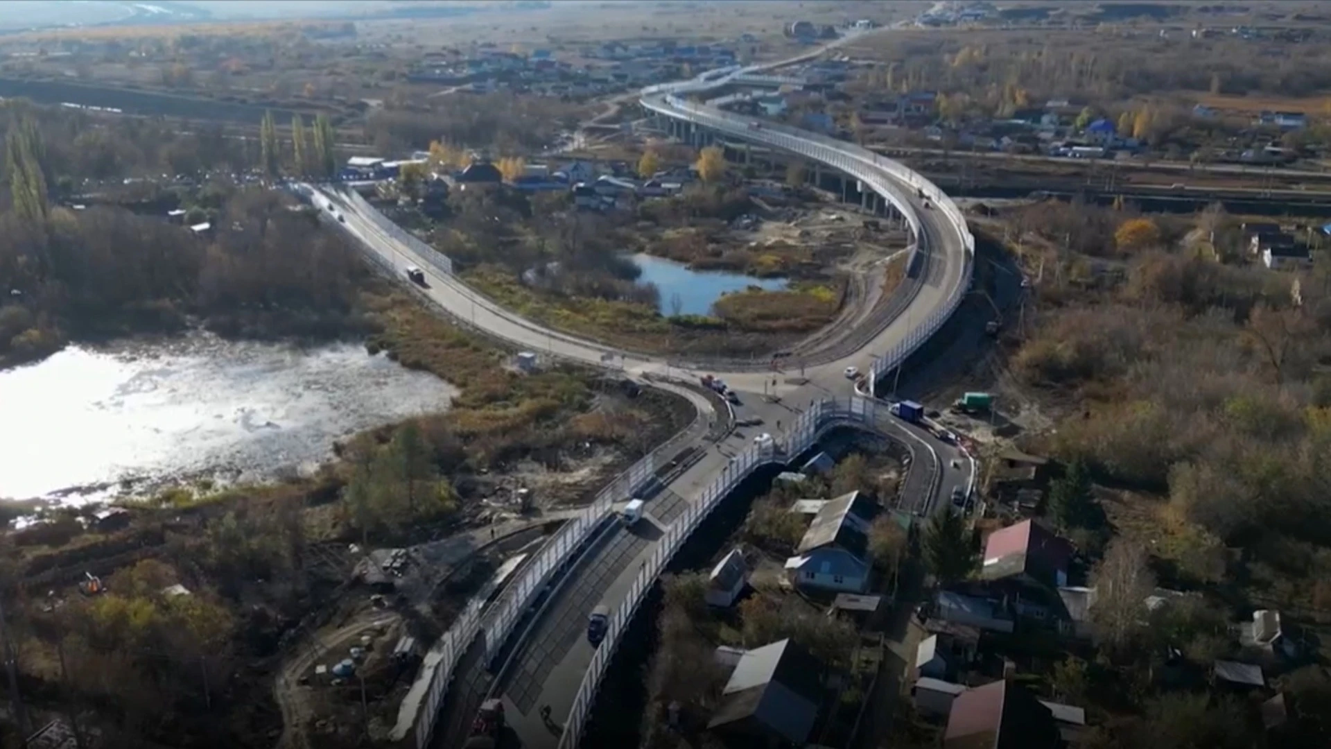 Володин: завершено строительство второй очереди путепровода в Татищеве и открыто рабочее движение для автомобилистов