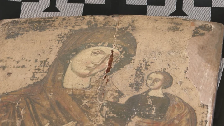 Drive. Icon from the destroyed temple in the Donetsk region will soon find a new home