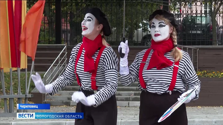 Fahren Sie. Festival der Straßenkunst "Vereshchagin Fest" erfolgreich in Cherepovets eröffnet