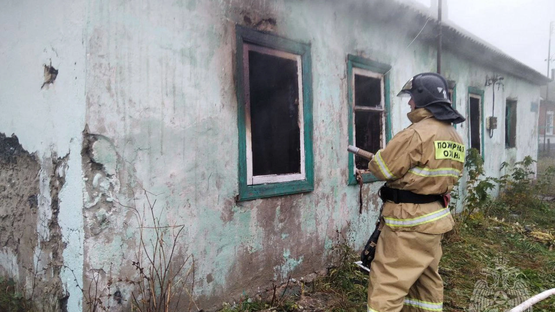 Во время пожара в деревне под Липецком погибла 39-летняя женщина