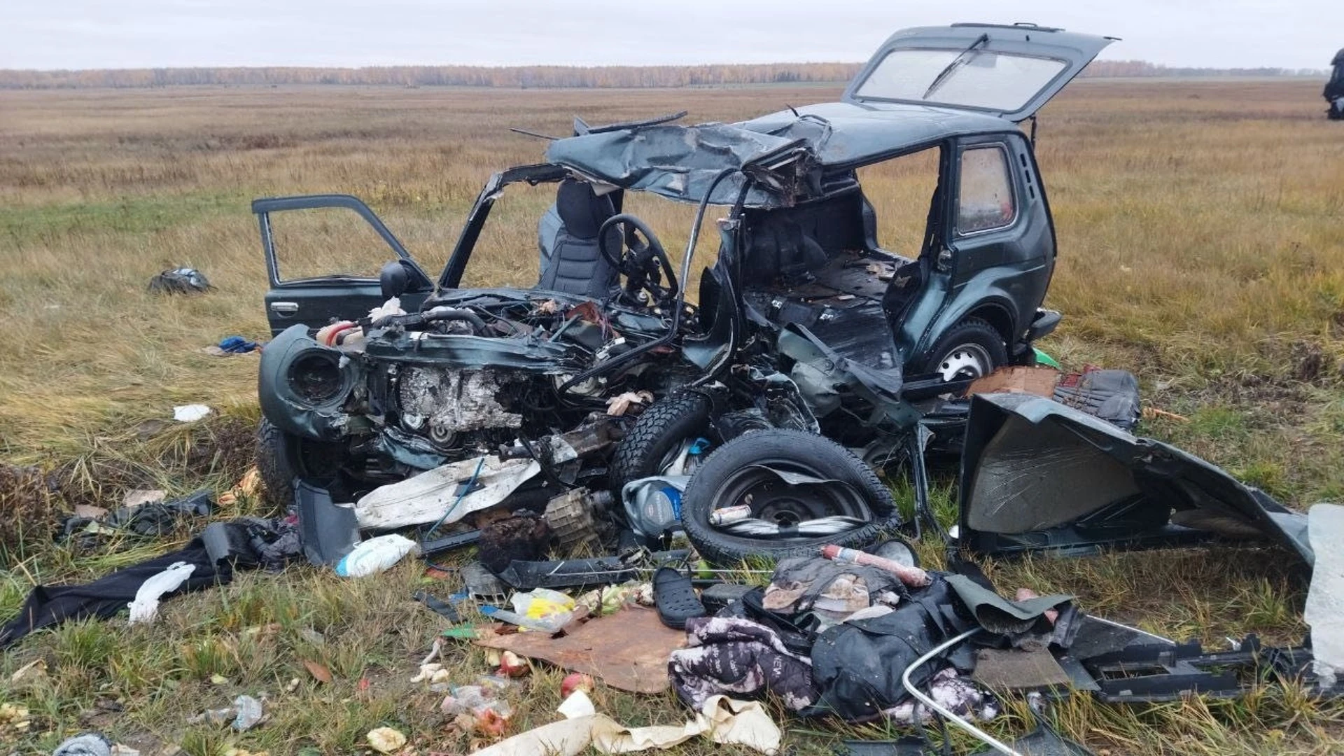 Начинающий водитель и ее отец погибли в ДТП под Ишимом