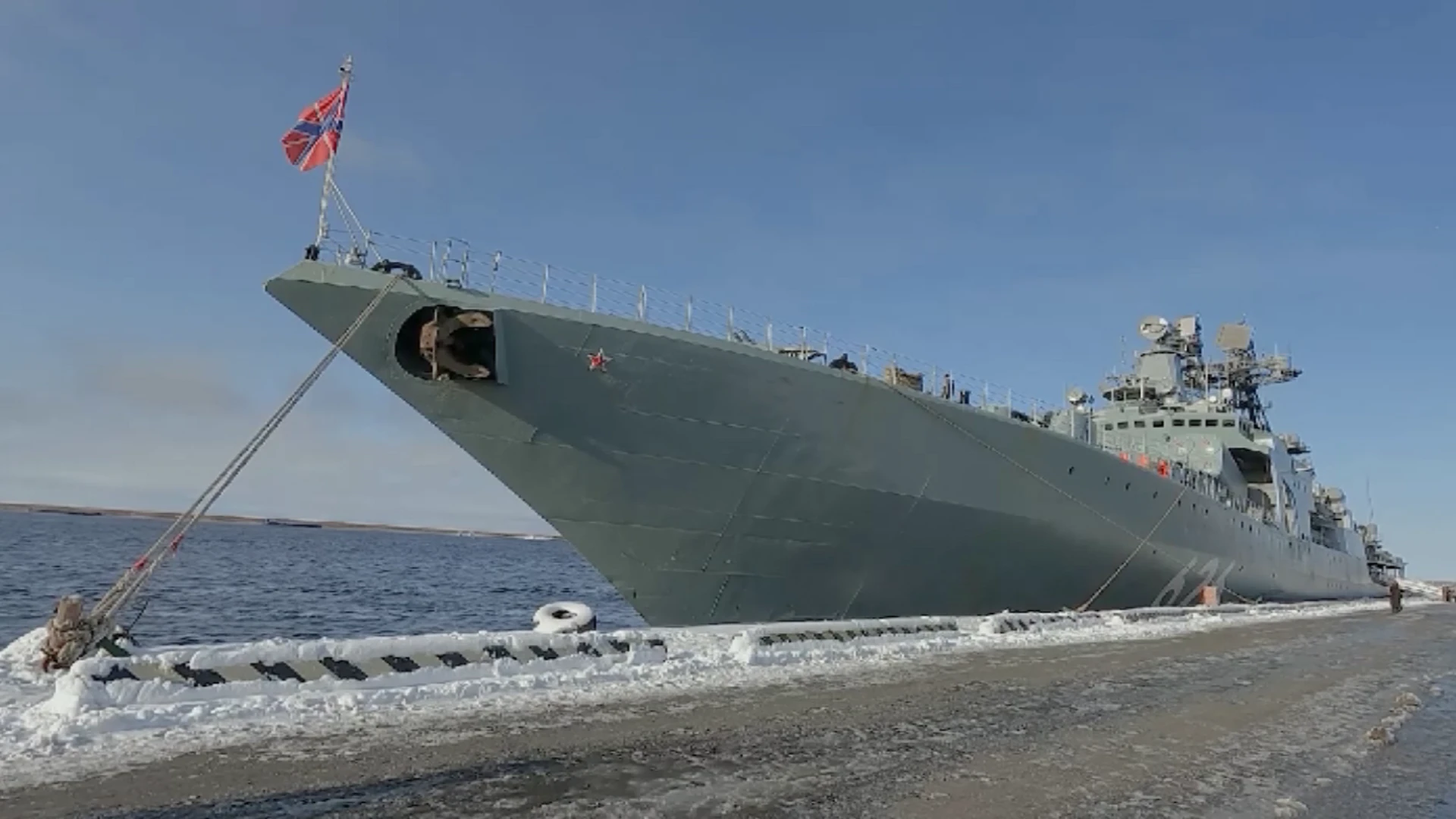 Корабли Северного флота покинули Дудинку