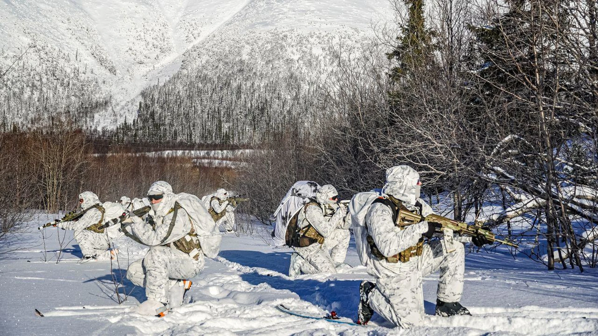 Conditions extrêmes : les forces spéciales de Regardie ont mené des exercices tactiques et spéciaux dans le Khibiny