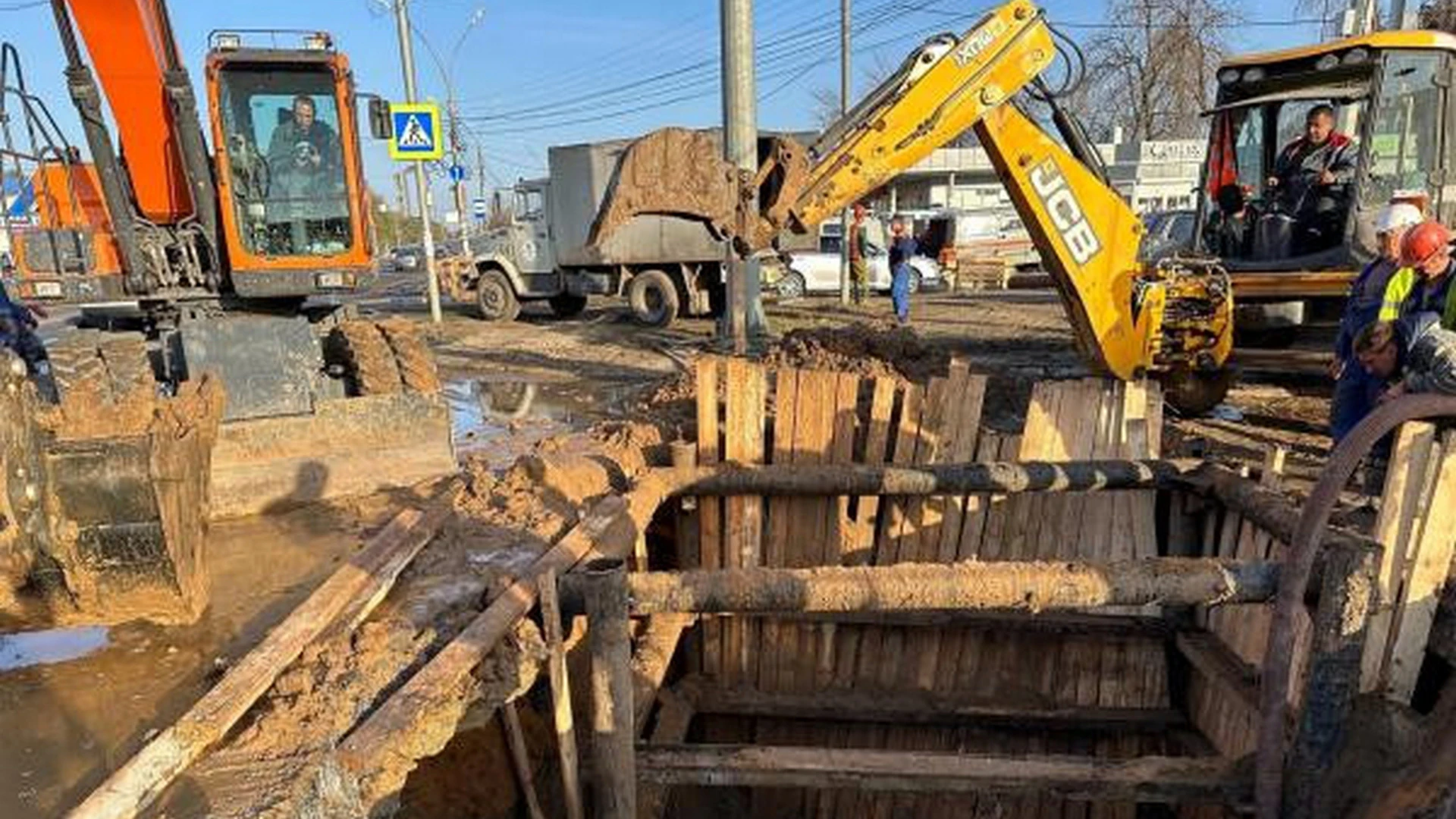 В Липецке ввели режим ЧС из-за аварии на водопроводе