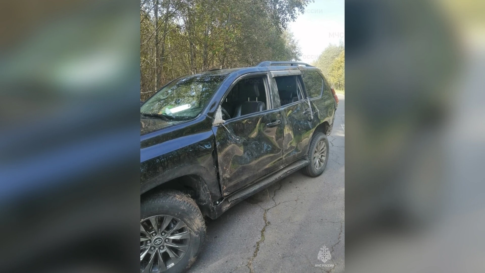 В Рыбинске иномарка протаранила припаркованную легковушку и насмерть сбила пенсионерку