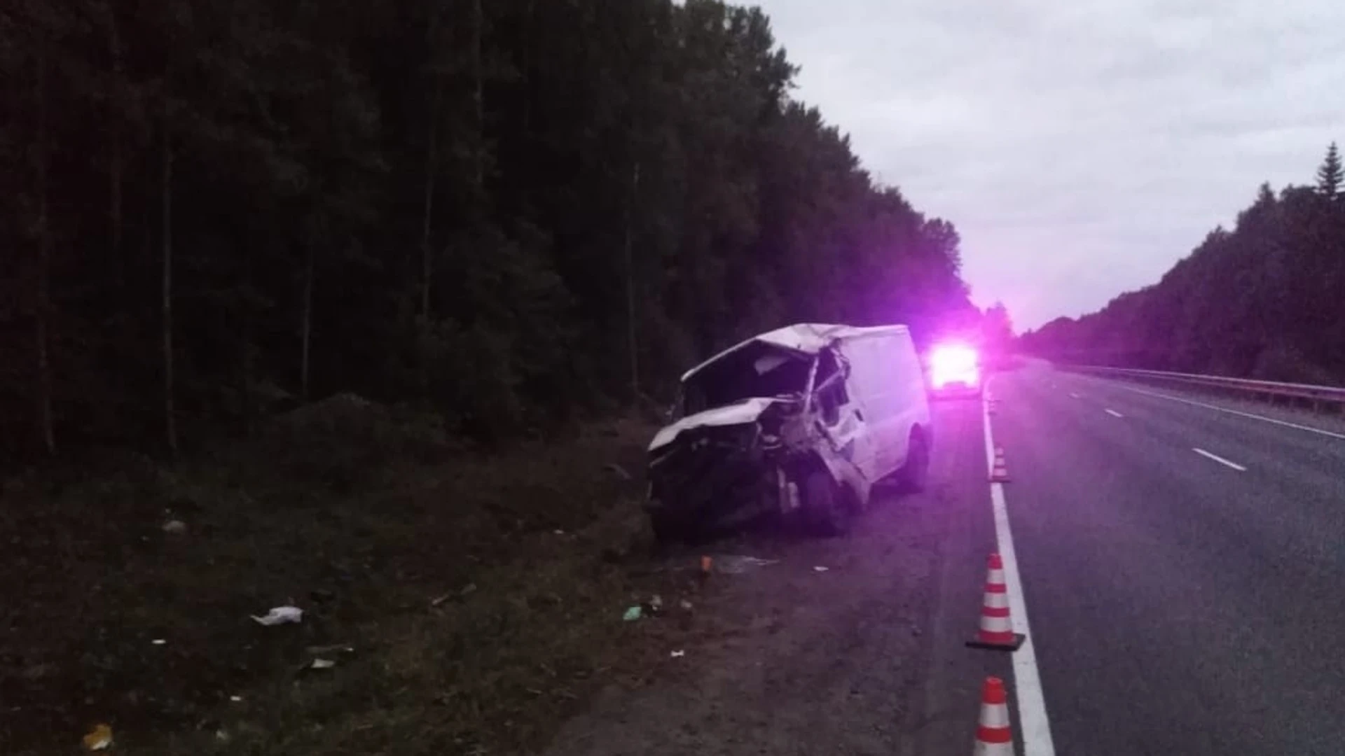 Водитель и пассажир пострадали в аварии в Пудожском районе