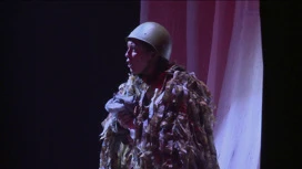 Vladimir Regional Dramat Teatr zaprezentował sztukę "Militia Brides"