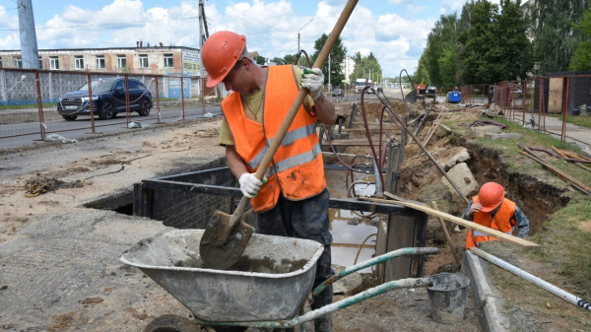 В Костроме частично открыли движение транспорта по улице Димитрова