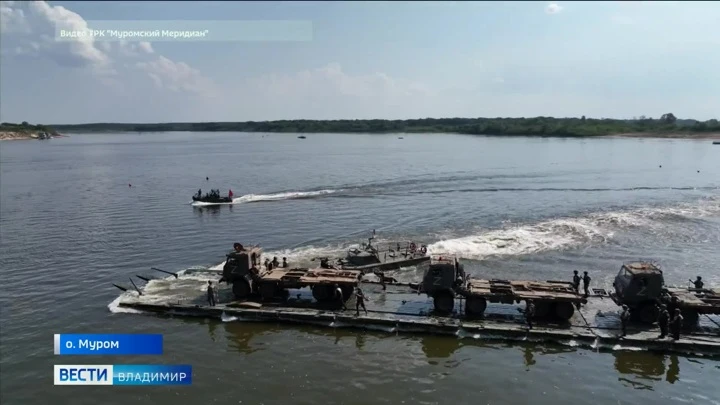 Вести. Владимир В Муроме в финале "Открытой воды" за победу боролись Российская и Белорусская команды