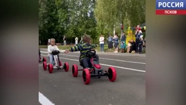 Проводить прогулки с пользой. В печорском детском саду появился автогородок