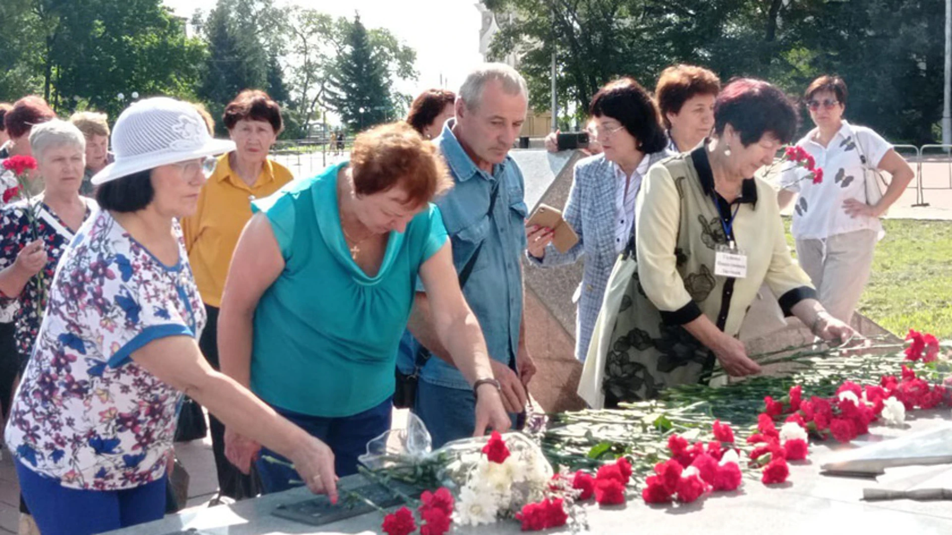 Амурские ветераны почтили память погибших во Второй мировой войне советских солдат