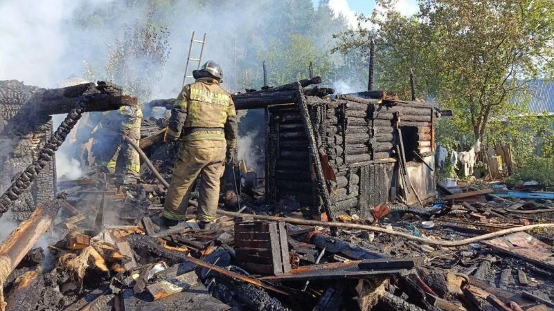 Погибшую пенсионерку обнаружили в сгоревшем доме в Ижевске