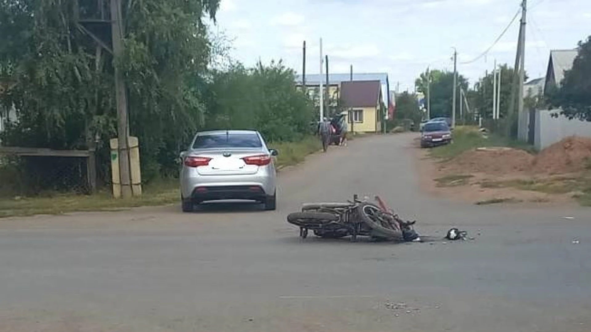 В Сорочинске в ДТП с иномаркой пострадал подросток на мопеде