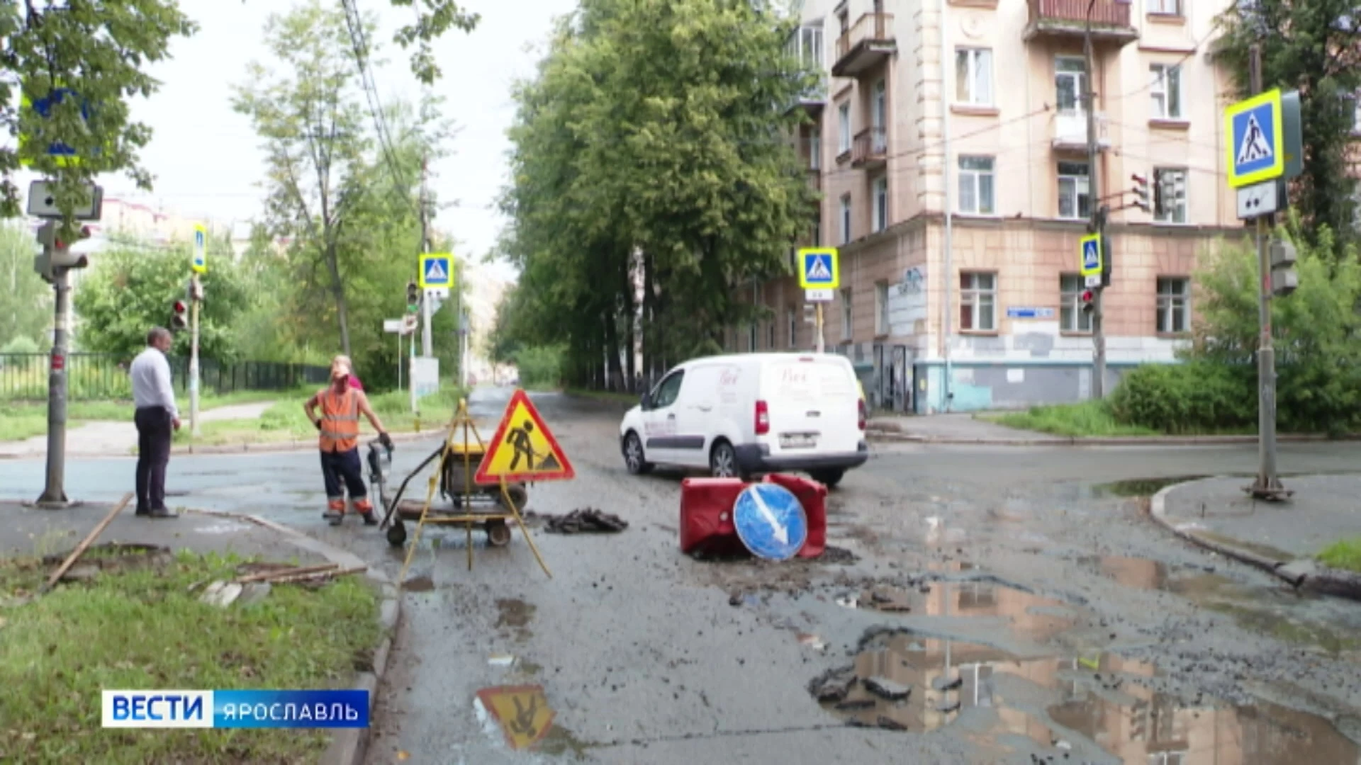 В Ярославле завершается ремонт улицы Лисицына