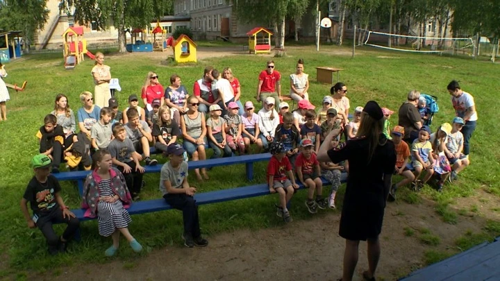 Вести Поморья Сотрудники Северной железной дороги провели для школьников увлекательную игру