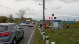 В аварии с участием поезда в Чувашии один человек погиб, трое пострадали