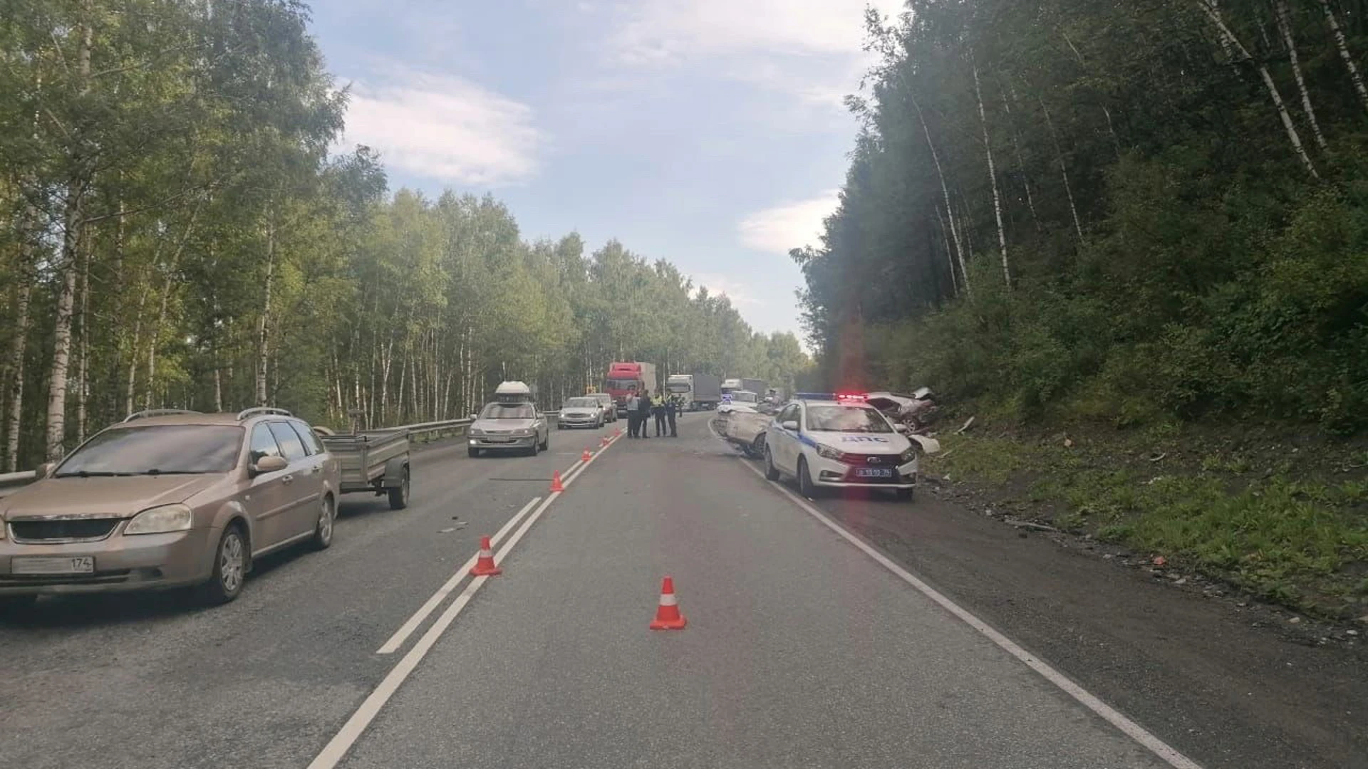 Двое погибли и двое пострадали в ДТП в Челябинской области