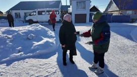 Противопожарная служба вместе с "Бабушками особого назначения" провела рейд в тюменском селе