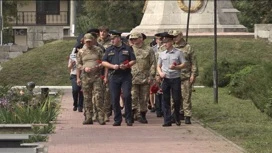 На Аллее Славы почтили память бойцов отдела спецназначения "Булат"