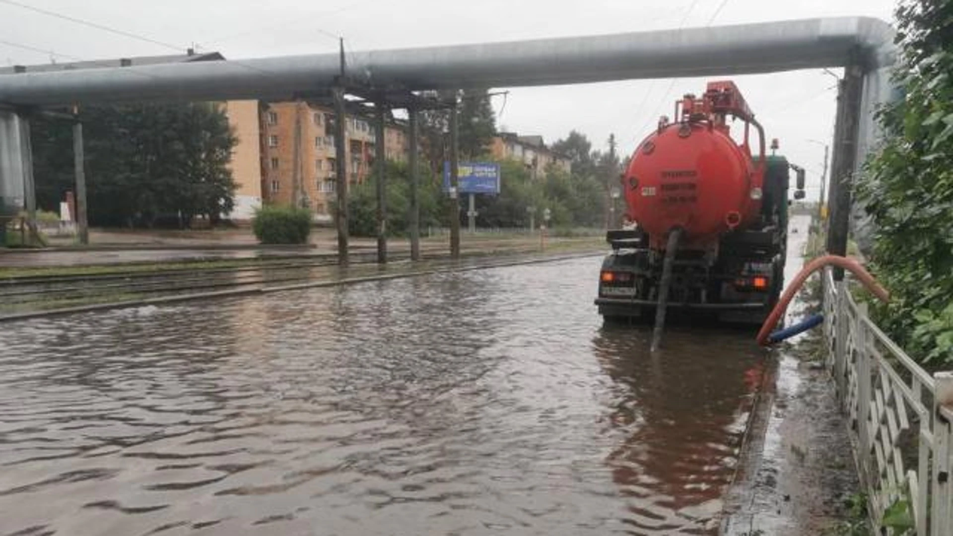 В Улан-Удэ за сутки выпала половина месячной нормы осадков