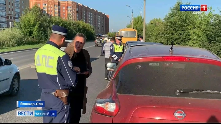 Вести. Марий Эл Соблюдение правил перевозки детей проверяют в Йошкар-Оле