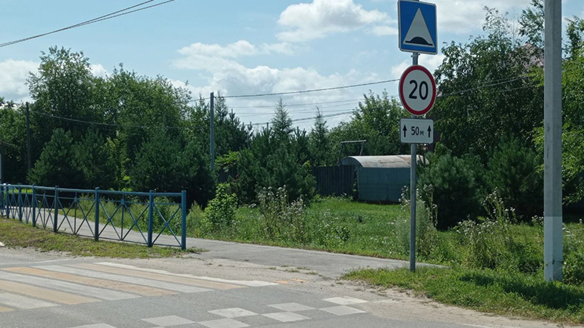 Пешеходный переход возле одной из остановок появится в Моховой Пади