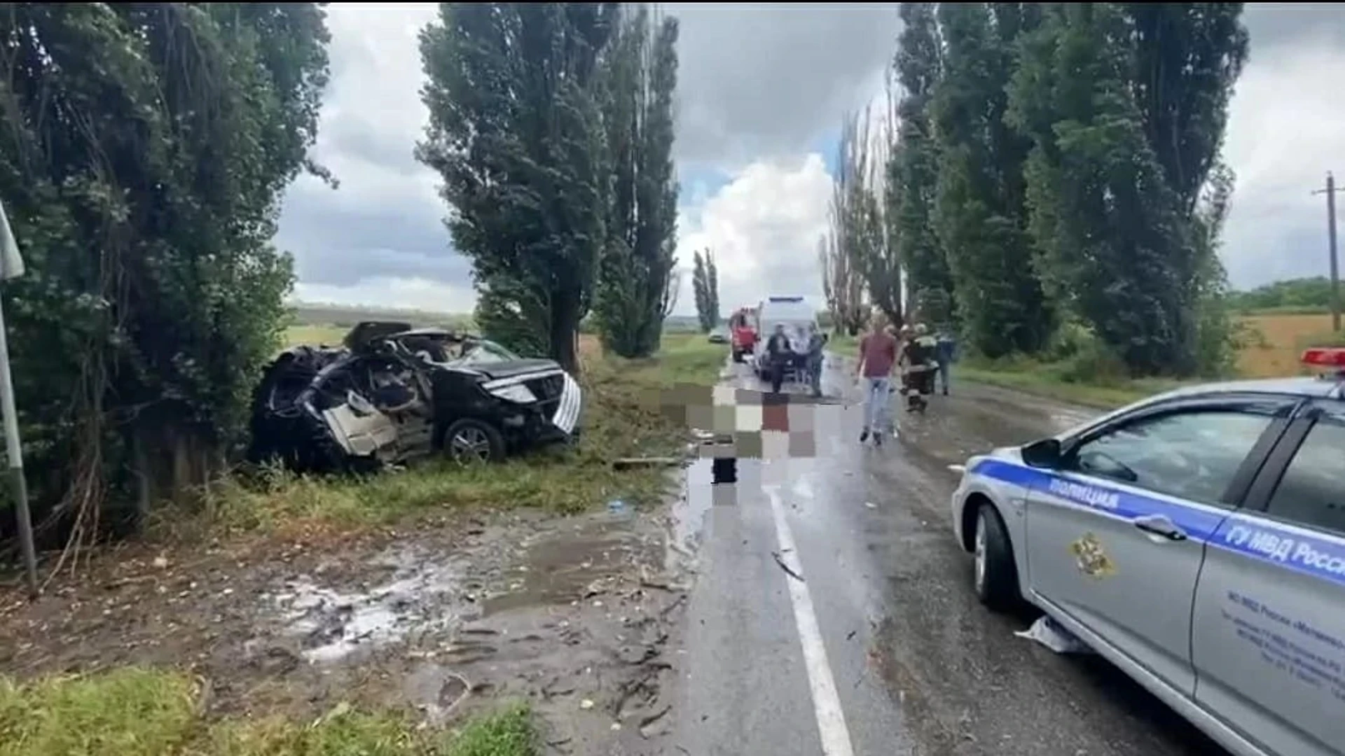 Ребенок и двое взрослых погибли в ДТП в Ростовской области