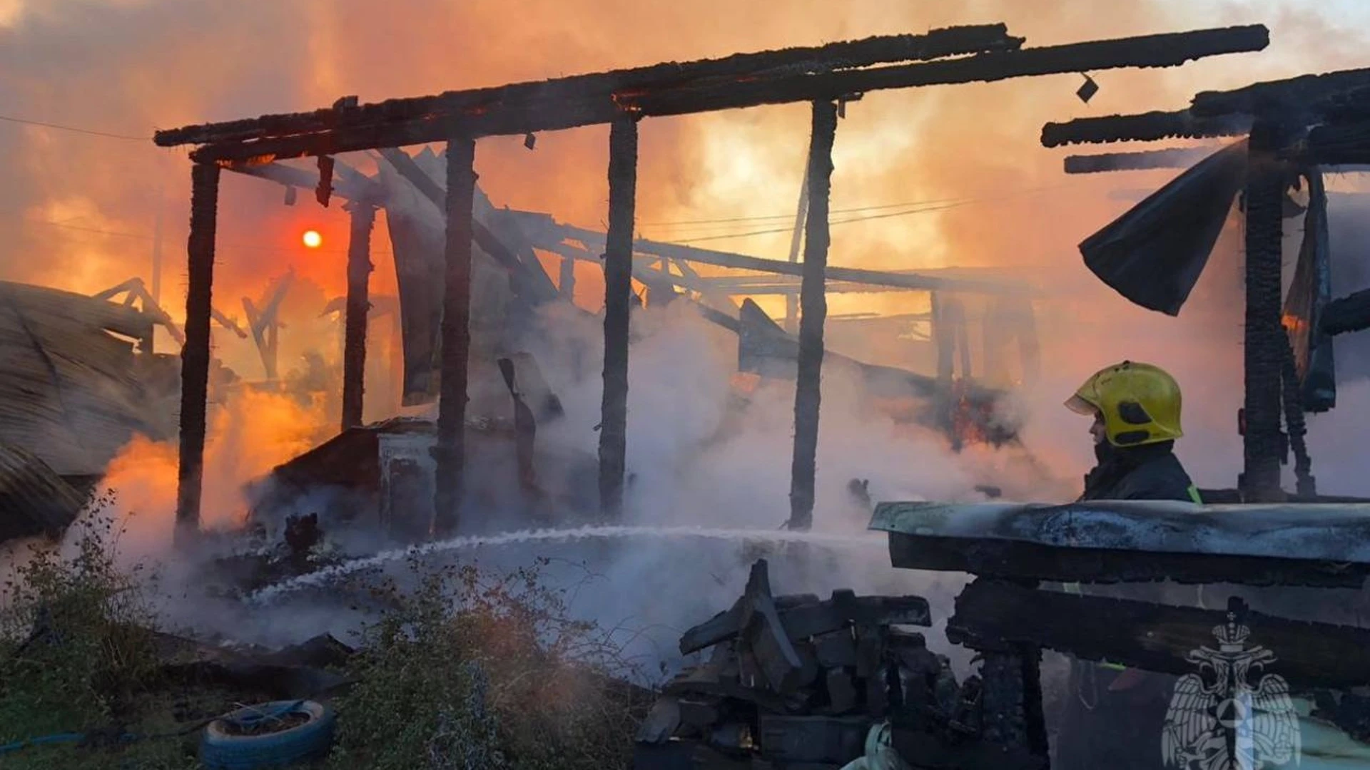 При пожаре в частном доме в Иванове погибла женщина