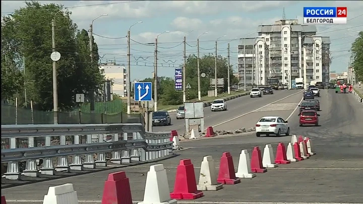 Вести. Белгород Дорожники завершили ремонт нижнего моста через Северский Донец