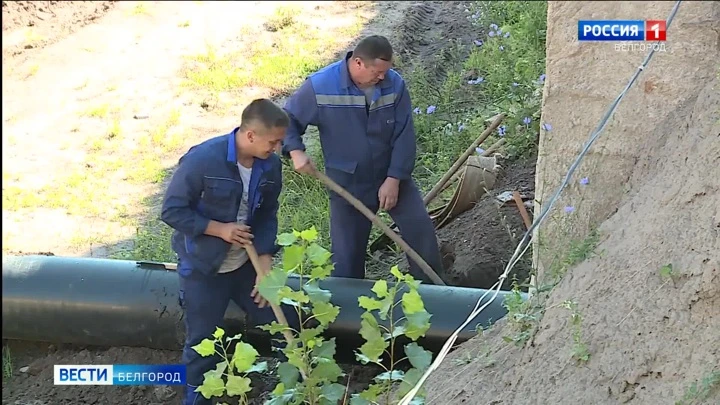 Вести. Белгород В Белгороде ремонтируют резервуары чистой воды