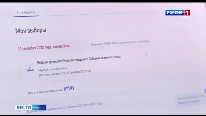 Вести-Курск Куряне смогут проголосовать за депутатов через "Госуслуги"