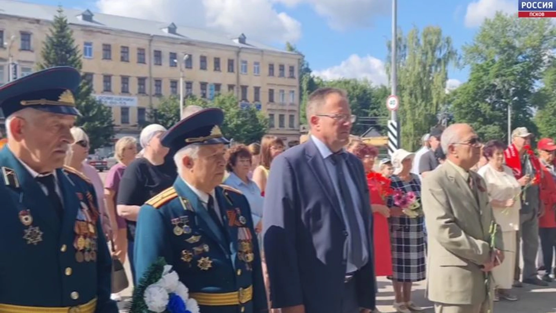 79-ю годовщину освобождения от немецко-фашистских захватчиков отметили в Опочке