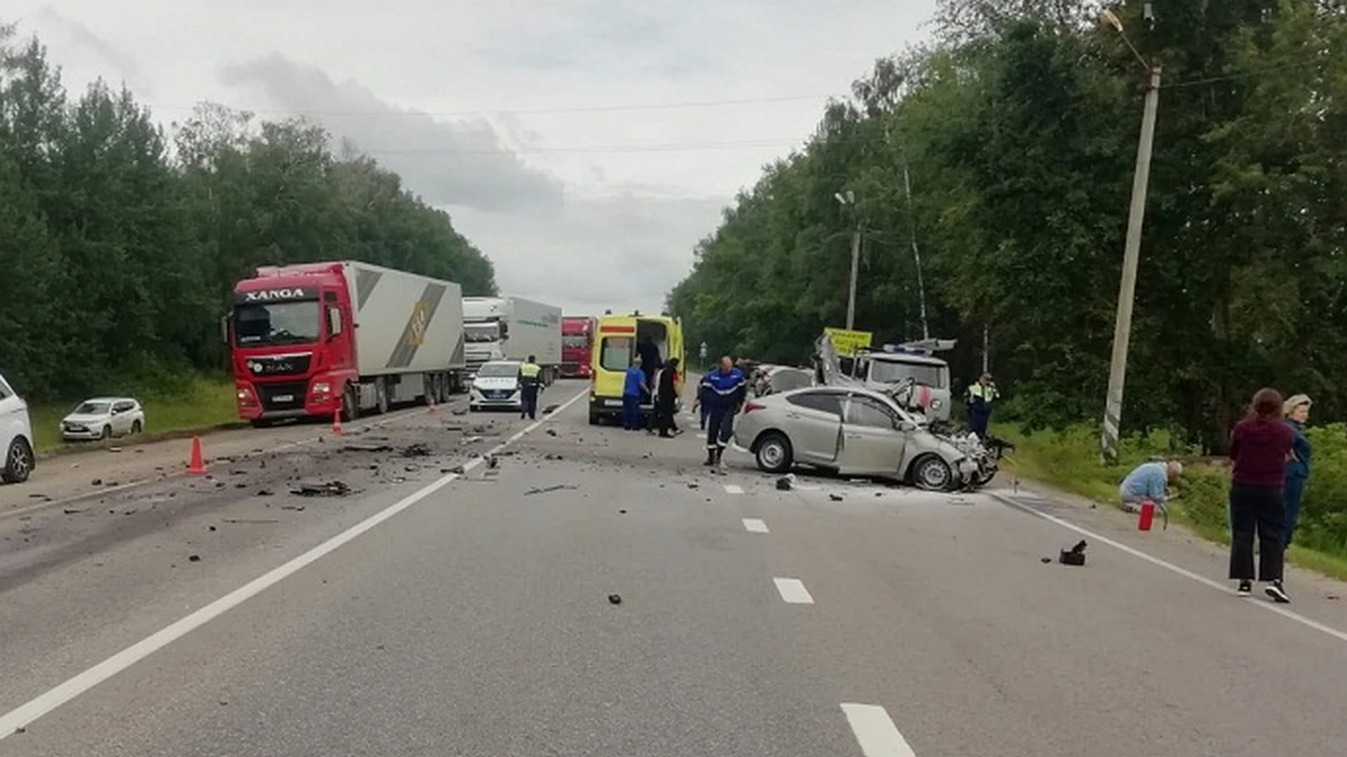 Два человека погибли в ДТП с бензовозом под Мичуринском