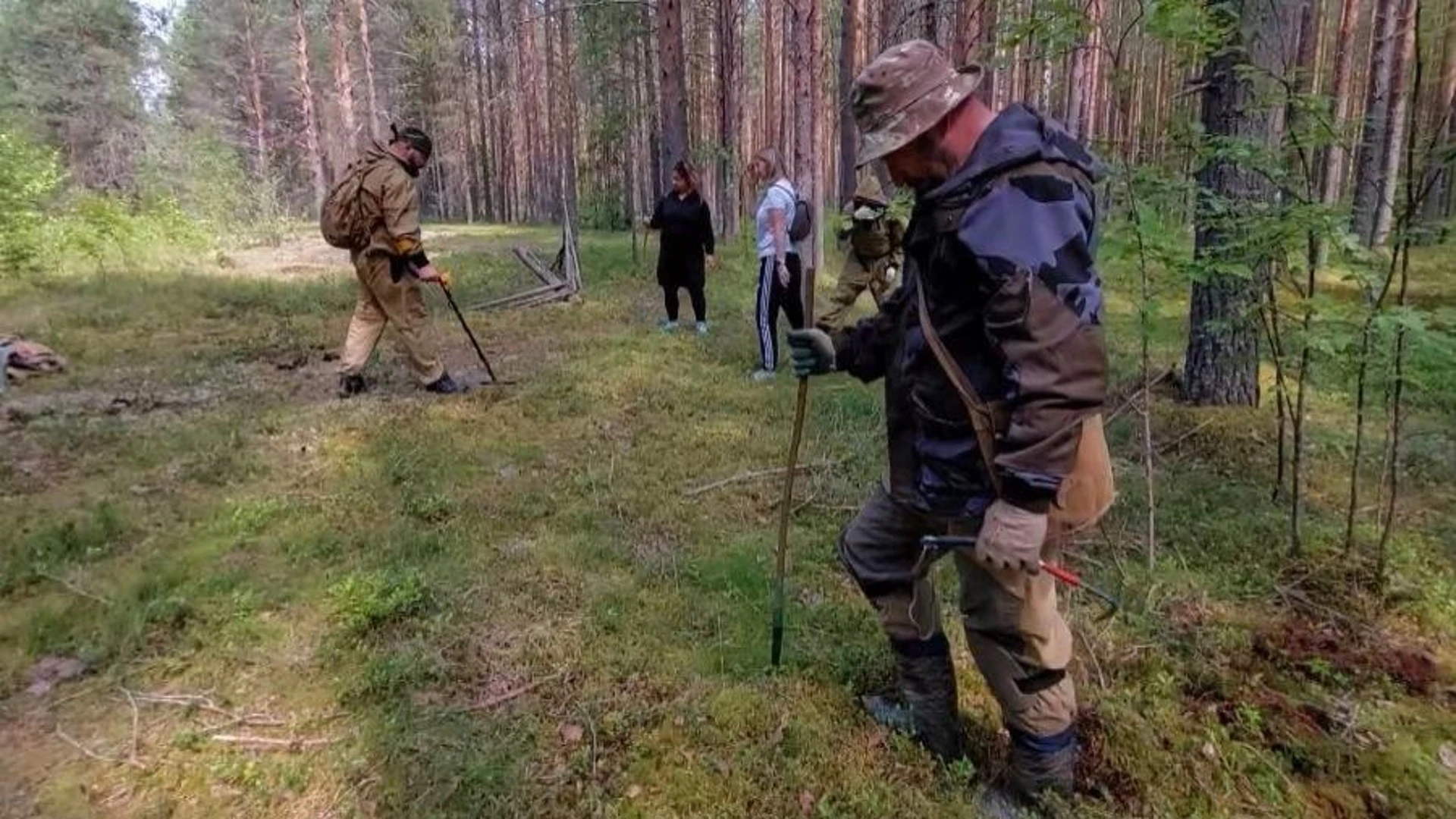 В Коряжме состоялась экспедиция по следам Великой Отечественной войны